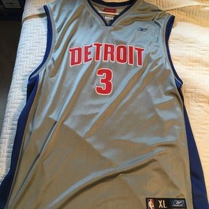 Detroit Pistons Ben Wallace Jersey